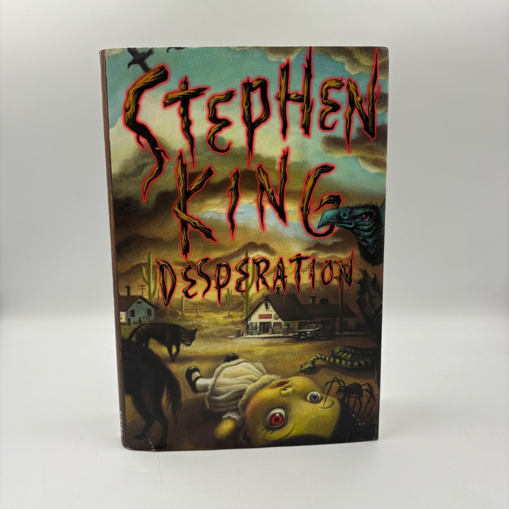 Stephen King Desperation Hardcover Book 1st Edition 1996 Viking Horror Good